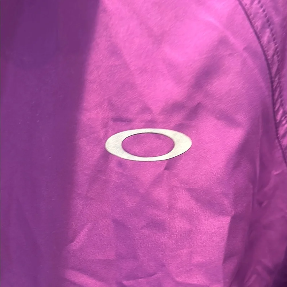 Oakley Purple Windbreaker Jacket - Picture 2 of 4